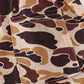 Brown camouflage print dad&me shorts