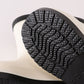 White & black bow rain boots