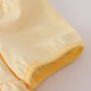 Yellow princess embroidery ruffle dress