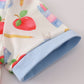 Apple pencil print shorts set