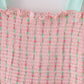 Pink floral smocked mom&me dress