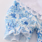 Blue willow toile print bloomer set