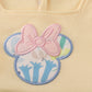 Yellow floral character applique bubble