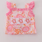 Pink Floral Ruffle Bubble