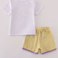 Purple gold LSU geaux tiger sequin set