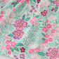 Green dream garden ruffle dress