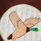 Brown duck applique bloomer set