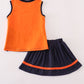 Auburn embroidery football skorts set