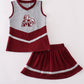 Mississippi embroidery skorts set