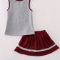 Mississippi embroidery skorts set