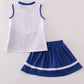 Kentucky embroidery skorts set