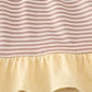 Highland cow applique ruffle dress