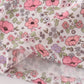 Purple floral print tiered mom&me dress