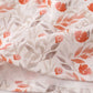 Fall leaves embroidery smocked ruffle pants set