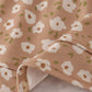 Mustard & mint floral print ruffle bloomer set