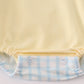 Yellow puppy embroidery bubble