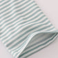 Sage stripe football french knot pants set