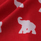 Alabama roll tide elephant print bamboo pajamas set