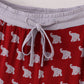 Alabama roll tide elephant print bamboo pajamas pants
