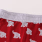 Alabama roll tide elephant print bamboo pajamas set