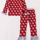 Alabama roll tide elephant print bamboo pajamas set