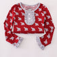 Alabama roll tide elephant print bamboo pajamas set