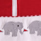 Alabama roll tide elephant embroidery pullover