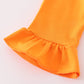 Orange Tennessee go vols applique bloomer set