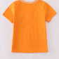 Orange Tennessee go vols embroidery top