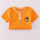 Orange Tennessee go vols embroidery top
