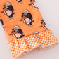Orange Tennessee go vols print ruffle pajamas set