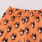 Orange Tennessee go vols print ruffle pajamas set
