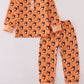 Orange Tennessee go vols print pajamas pants set
