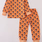Orange Tennessee go vols print pajamas pants set