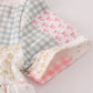 Pastel patchwork garden print bloomer set