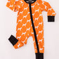 Orange Tennessee bamboo romper