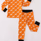 Orange Tennessee bamboo pajamas set