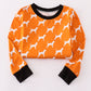 Orange Tennessee bamboo pajamas set