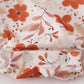 Fall floral print smocked bubble