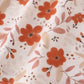 Fall floral print smocked bloomer set