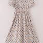 Witch pumpkin print mom dress