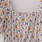 Witch pumpkin print mom dress
