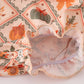 Green pumpkin bow print bubble