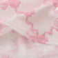 Pink bow tie embroidery ruffle dress