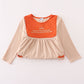 Rust isaiah embroidery dress