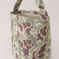 Green camouflage basket