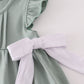 Sage ruffle bloomer set