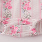 Pink floral print ruffle bubble