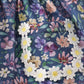 Purple floral lace bloomer set