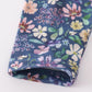 Purple floral lace bloomer set